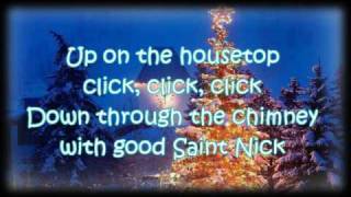[Lyrics] Gene Autry - Up on the House Top