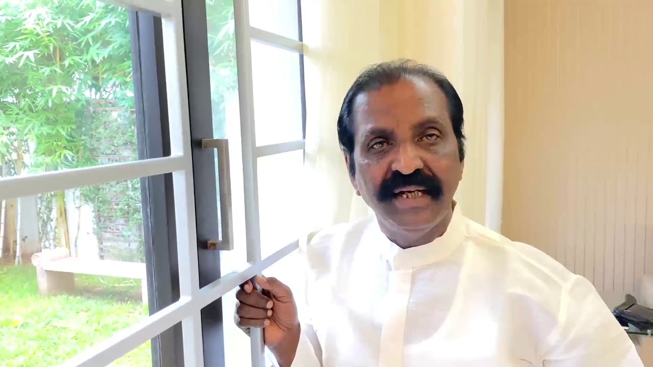 Kavignar Vairamuthu's Poem About Sujith's Demise