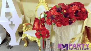 K&M Party Rentals & Decor - GTA’s Largest Showroom