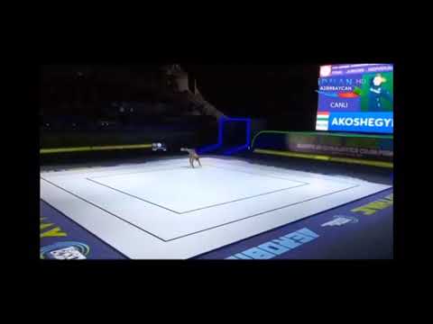 AKOSHEGYI Dora (HUN) -   FINAL JUNIORS IW Aerobic Gymnastics European Championship 2019