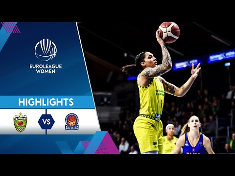 Sopron Basket - Basketball Lattes Montpellier | Highlights - Quarter-Finals | EuroLeague Women 21/22