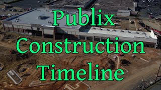 Publix Supermarket at Holly Hill Mall - Construction Timeline - Burlington, NC