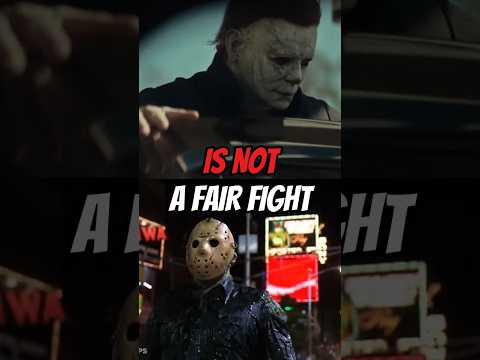 Michael Myers VS Jason Voorhees ISN'T A FAIR FIGHT! #halloween #vs #horror #battle #fridaythe13th