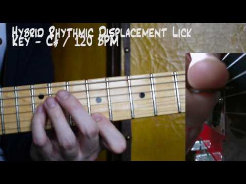 Hybrid Rhythmic Displacement Lick - MeanChops.com