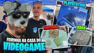 A FEIRINHA DA CASA DO VIDEOGAME TAVA LOTADA DE RARIDADE!