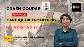 Most Expected Questions on Earthquake Engineering for PWD JE 650 | Civil Engineering | APSC AE JE|