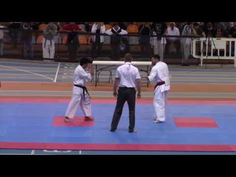 EC kyokushinkai 2017 Men(+18)  -70kg 1/8 final