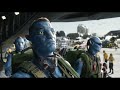 Avatar The Way Of Water 2022 Quaritch And The Other Recoms Arrive At The Bridgehead Base