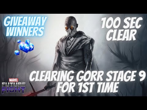 [MFF] Clearing Gorr Stage 9 for 1st time - Marvel Future Fight