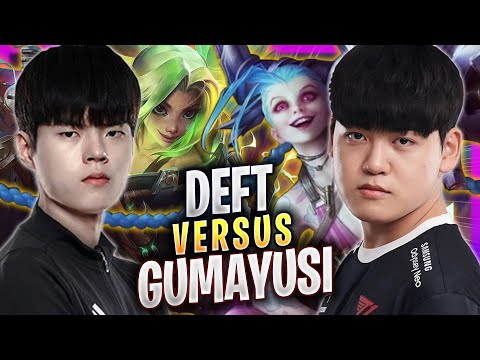 GUMAYUSI vs DEFT! - T1 Gumayusi Plays Jinx ADC vs DK Deft Zeri! | Season 2023