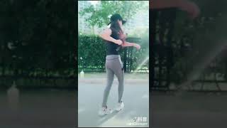 Beautiful Chinese girl, dancing to show 411