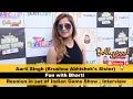 Aarti Singh Krushna Abhishek S Sister Fun With Bharti Reunion Set Of Indian Game Show Interview