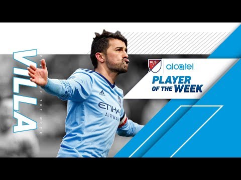 David Villa dominates Week 22 | Alcatel Player of the Week 