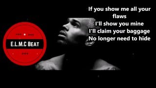 Chris Brown - Anyway Lyric - E.L.M.C Beat
