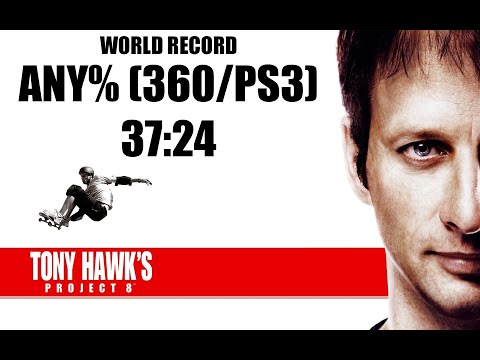 [WR] Tony Hawk's Project 8 - Any% (360/PS3) in 37:24