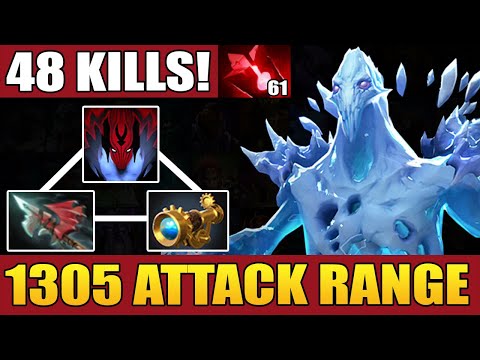Longest attack range ever? - Ancient Apparition Carry Mid | Dota 2 Highlights