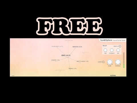 FREE SyndtSphere by Klevgrand.