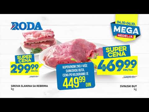 Roda | Mega nedelja 4.10 - 6.10.2019.
