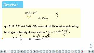 Eğitim Vadisi 11.Sınıf Fizik 18.Föy Elektriksel Potansiyel Enerji Konu Anlatım Videoları
