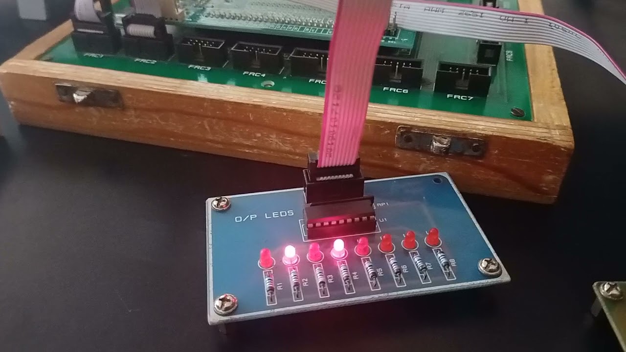BCD counter  FPGA implementation output verification