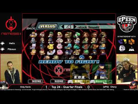 Nemesis || - Only Kevin (ROB) Vs. [ePG] Chevy (Samus) - Project M (Top 24 Quarters)