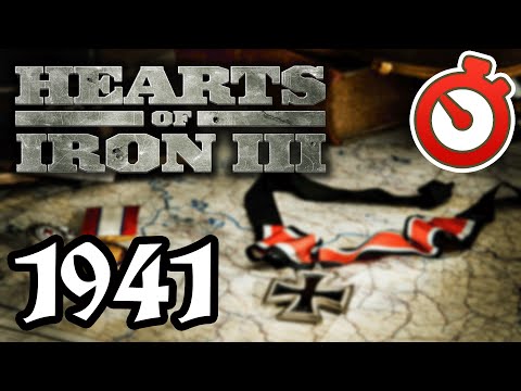Hearts of Iron 3 - Barbarossa to Berlin 1941 Timelapse