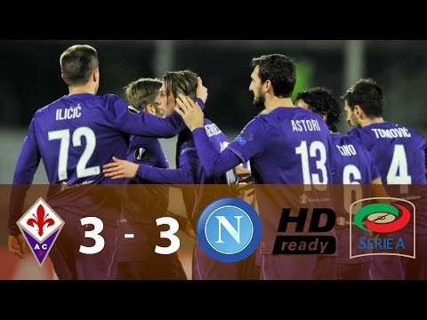 Fiorentina vs Napoli 3 - 3 • Gols e Melhores Momentos • Serie A 22/12/2016