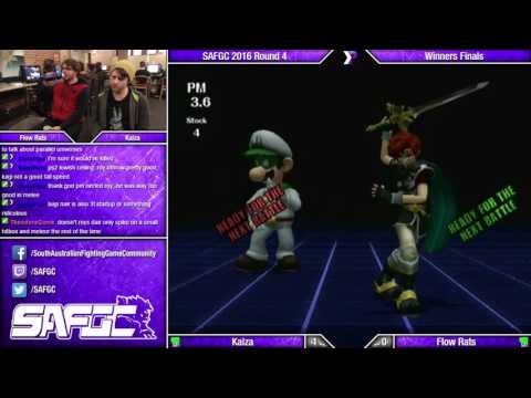 SAFGC 2016 R4 - Kaiza (Roy) vs (Luigi/C.Falcon) - Losers Finals - PM