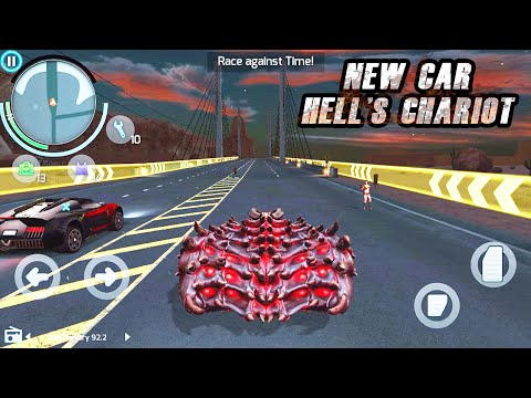 NEW CAR - HELL'S CHARIOT MAX LEVEL GAMEPLAY | GANGSTAR VEGAS