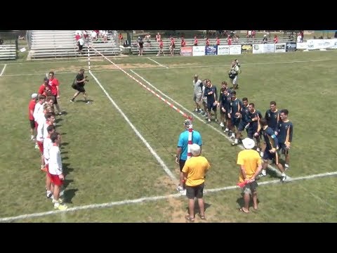 9. 2018 U18 Fistball WC - Austria vs. Brazil - Men