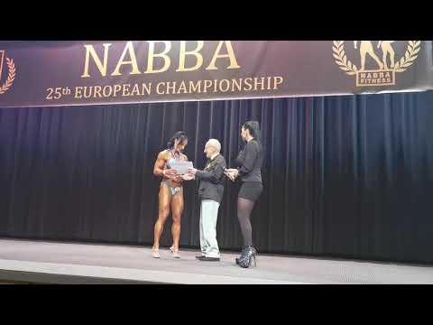 ME NABBA PRAGUE 20.11.2021  Miss Trained Figure PRO CARD