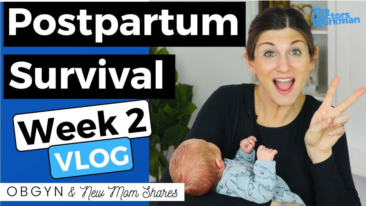 OBGYN Mom Shares Favorites + How to Survive Week 2 Postpartum | VLOG