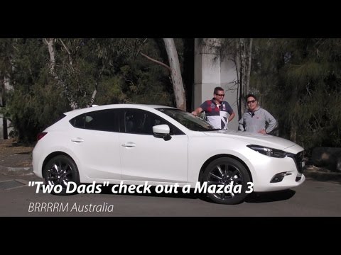 2016 (MY17) Mazda 3 Hatchback ("Two Dads" Review) | BRRRRM Australia