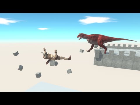 SKY ARENA CARNOTOSAURUS vs EVERY UNIT - Animal Revolt Battle Simulator
