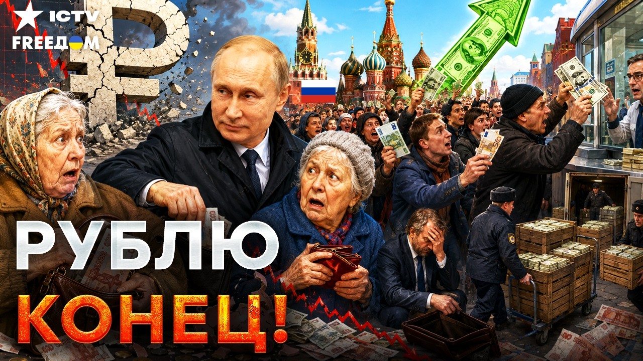 СПРОС НА ДОЛЛАР ВЗЛЕТЕЛ В 12 РАЗ! В РФ начался ТОТАЛЬНЫЙ ВАЛЮТНЫЙ АД! Кремль за