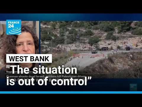 An Israeli settler and a Palestinian driver killed in West Bank shootings