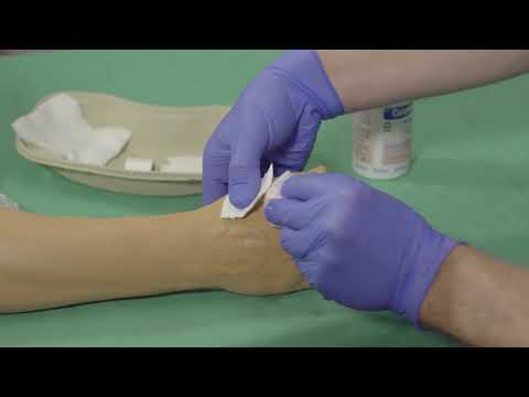 Entfernen eines IV Zuganges am Fleximodel Arm-Modell