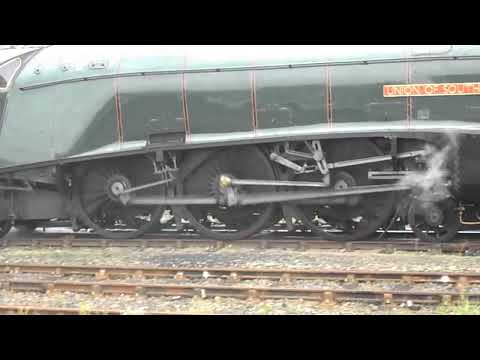 Wheelslip from 60009 at Chester 20/09/2014