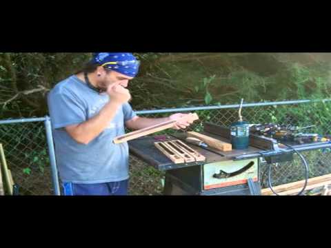 How to make a Hardwood Native American flute, Part 2