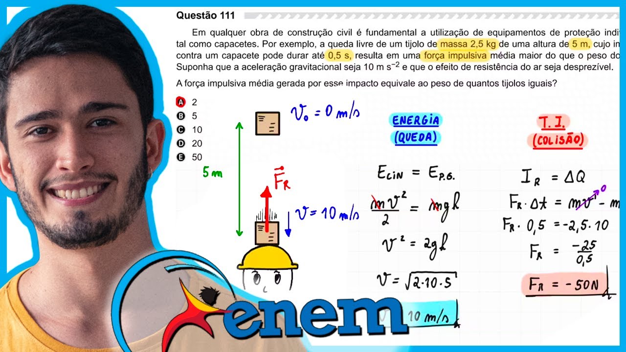 ENEM 2019 - Em qualquer obra de construção civil é fundamental a utilização de equipamentos de prote