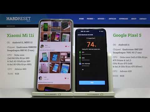 XIAOMI Mi 11i vs GOOGLE Pixel 5 AnTuTu Benchmark Comparision