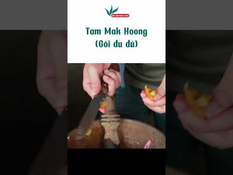 Học làm gỏi đu đủ của người Lào