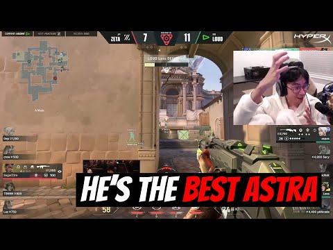 TenZ reacts to 200IQ 1v3 clutch by ZETA