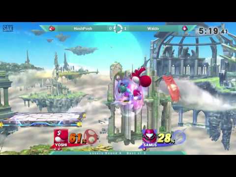 SOS 43 LR4 - HoshPosh (Yoshi) vs Waldo (Samus)