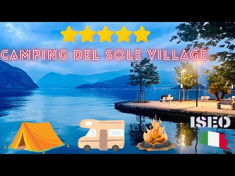 Camping Del Sole Village, Iseo, Italy🇮🇹2024