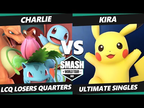 SWT CASO Online LCQ Losers Quarters - Kira (Pikachu) Vs. Charlie (Pokemon Trainer) SSBU Ultimate
