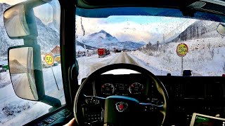 POV Driving Scania S560 - Lodingen, Sortland Norway