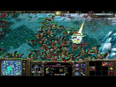 Warcraft III: The Lich King VS 1000+ Gryphon riders and Tauren