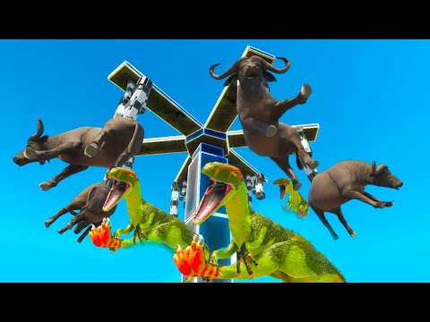 Deadly Spike vs Monsters - Animal Revolt Battle Simulator