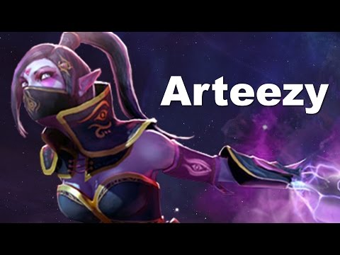 Arteezy Templar Assassin 7600+ Ranked Dota 2